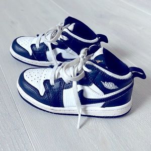 Navy Blue Air Jordan’s